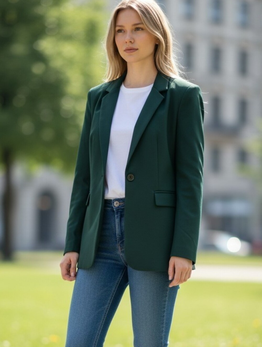 Emerald Green Blazer